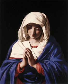 Giovanni Battista Salvi Da Sassoferrato : The Virgin In Prayer